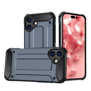 Nugarėlės dėklai Hurtel  Hybrid Armor iPhone 16 Plus Case - Blue 