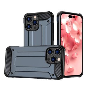 Nugarėlės dėklai Hurtel  Hybrid Armor iPhone 16 Pro Max Case - Blue 