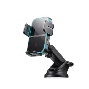 Automatinis laikiklis Joyroom  Joyroom JR-ZS246 S inductive charger holder for dashboard - black 