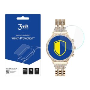 Apsauginiai stiklai 3MK  Hybrid glass 3mk Watch Protection FlexibleGlass on Manta Diamond Lusso Gold 