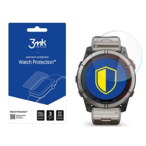 Apsauginiai stiklai 3MK  Hybrid Glass 3mk Watch Protection FlexibleGlass for Garmin Quatix 7X 
