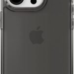 Back panel cover LAUT  LAUT Crystal Matter X case with MagSafe for iPhone 15 Pro Max - transparent and black 