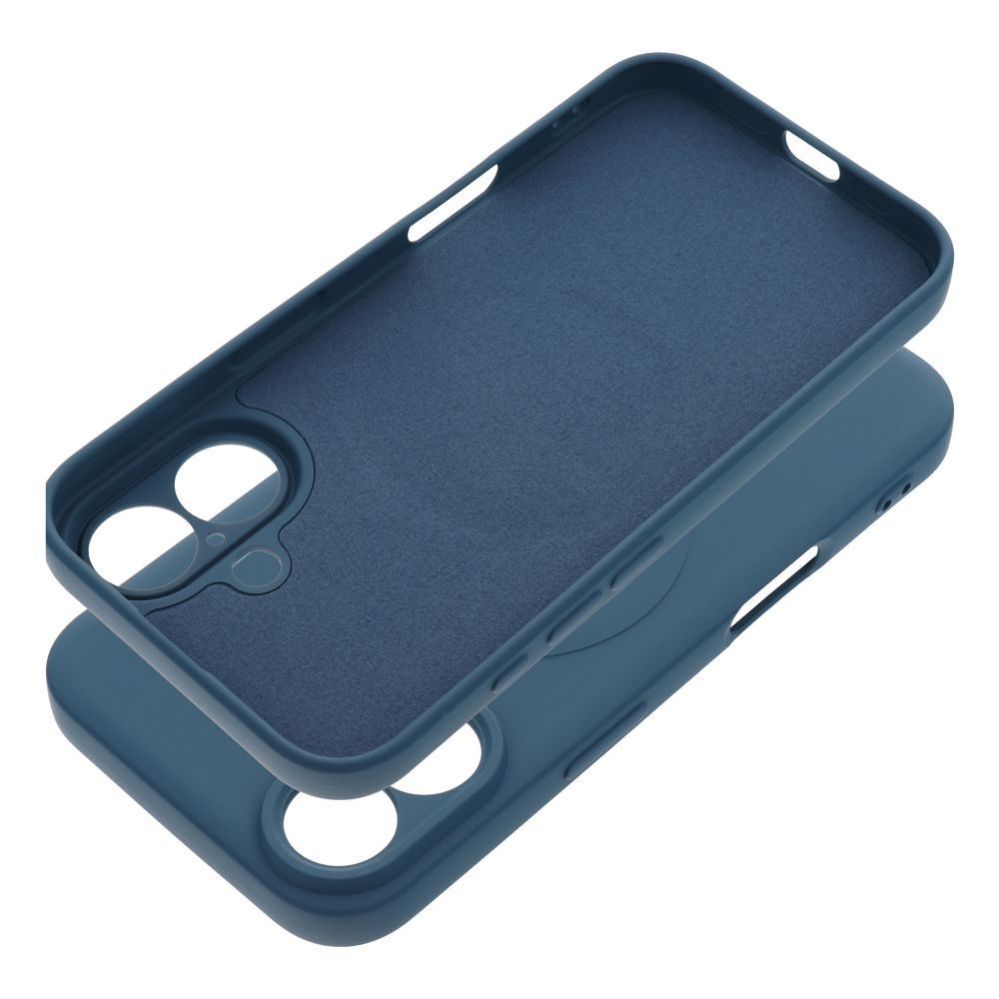 Tagakaaned OEM - SILICONE MAG COVER case compatible with MagSafe for IPHONE 16 blue