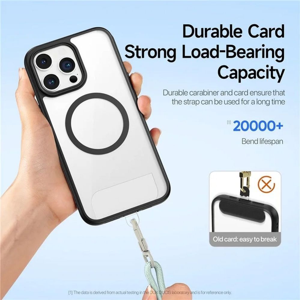 Rõngahoidja Dux Ducis Universal DUX DUCIS Plaz - cross-body phone strap - light green Light Green