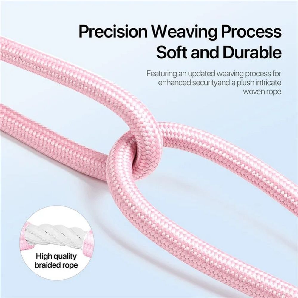 Rõngahoidja Dux Ducis DUX DUCIS Plaz - cross-body phone strap - light pink