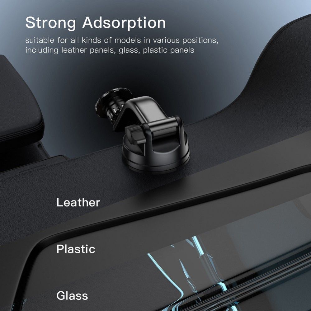 Puutepliiats Forcell Magnetic car phone holder Forcell F-Grip MagLuxe windshield / dashboard / air vent black