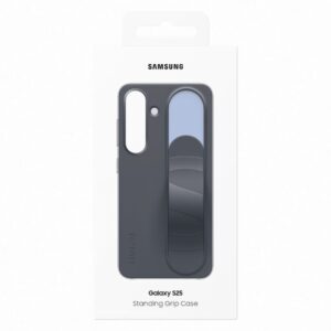 Nugarėlės dėklai Samsung  Samsung Standing Grip Case EF-GS931CBEGWW Silicone Case with Holder / Stand for Samsung Galaxy S25 - Black