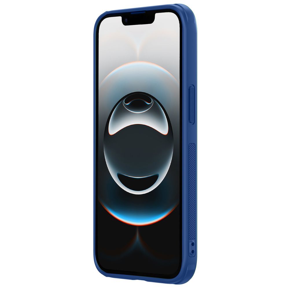 Back panel cover Nillkin Nillkin Super Frosted Shield Pro iPhone 16e Case - Blue