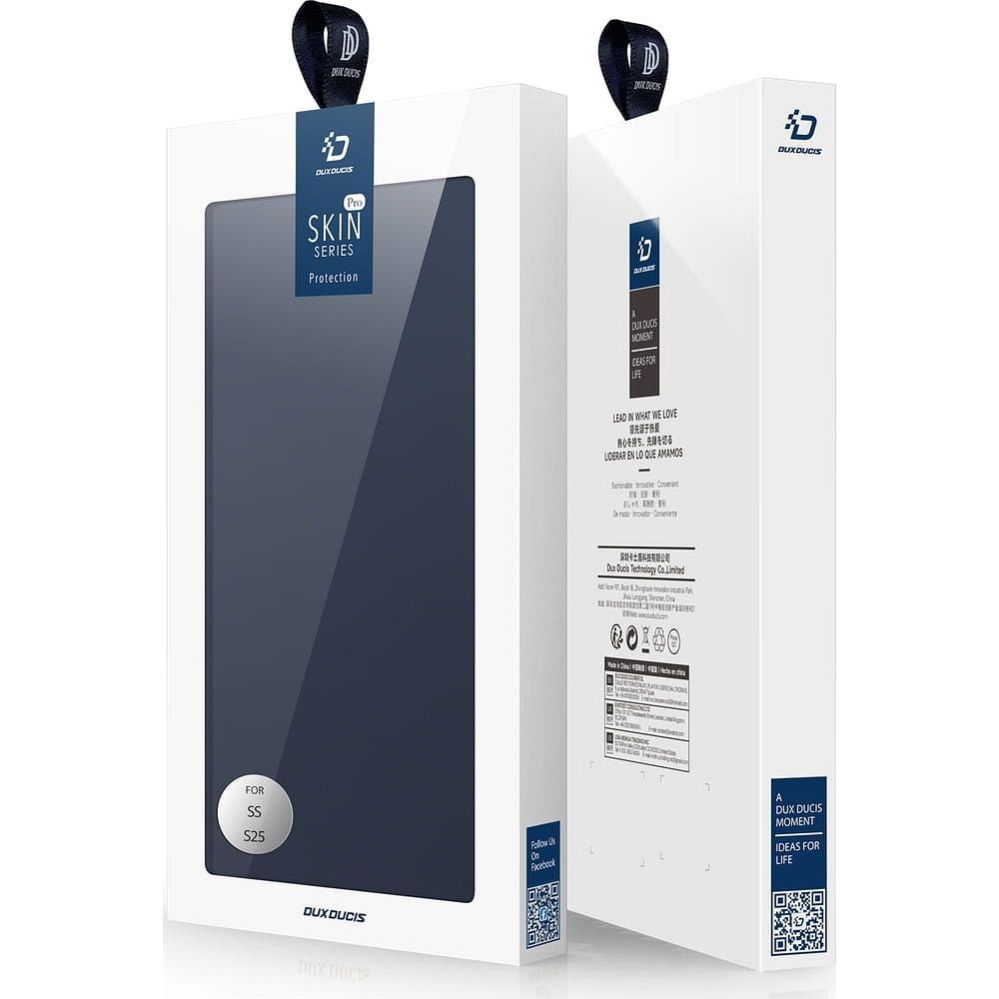 Universaal spordiümbris Dux Ducis - DUX DUCIS wallet case SKIN PRO for SAMSUNG S25 blue