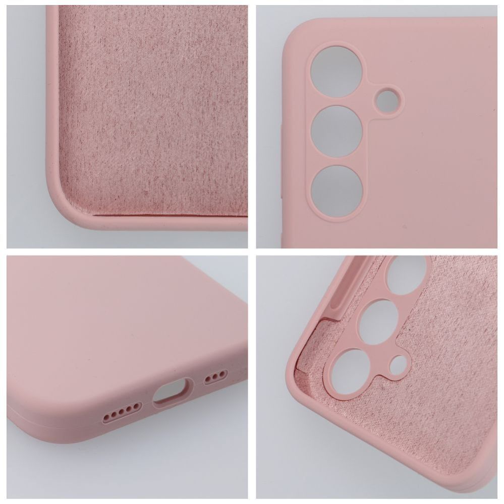 Tagakaaned OEM - Case SILICONE 2mm for SAMSUNG A05S sand pink
