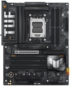 Motherboard for Intel processors Asus  Processor family AMD | Processor socket AM5 | DDR5 DIMM | Memory slots 4 | Supported hard disk drive interfaces SATA, M.2 | Number of SATA connectors 2 | Chipset AMD X870 | ATX 