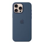 Чехол на заднюю панель Apple - iPhone 16 Pro Max Silicone Case with MagSafe - Denim
