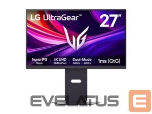 Monitoriai LG  27G850A-B 27"Nano IPS/3840x2160/HDMI, DisplayPort, Headphone Out, Black 