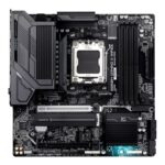 Intel procesoriaus pagrindinė plokštė Gigabyte  B850M GAMING X WIFI6E | Processor family AMD | Processor socket AM5 | DDR5 SDRAM | Supported hard disk drive interfaces M.2, SATA | Number of SATA connectors 4 | Micro ATX 