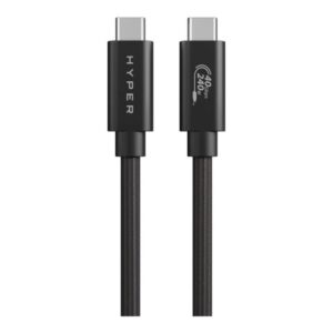 Kabelis HYPER  Drive USB4 Performance Cable - Black | 