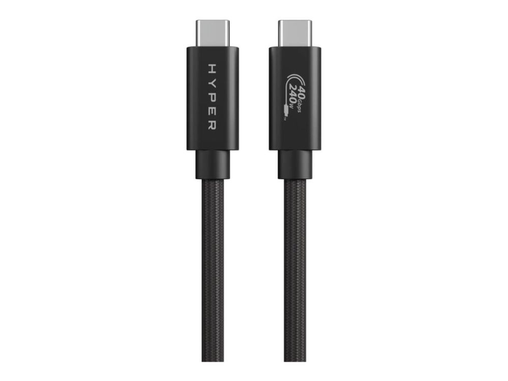 Kabelis HYPER Drive USB4 Performance Cable - Black |