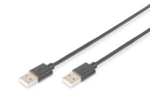 Kabelis Digitus  USB 2.0 connection cable | AK-300101-018-S 