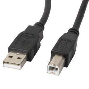 Kaabel Lanberg  USB Type-A to USB Type-B 2.0 Cable, 3 m | CA-USBA-11CC-0030-BK | USB Type-A to USB Type-B 