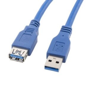 Cable Lanberg  USB-A 3.0 Cable, 1.8 m | CA-US3E-10CC-0018-B | USB Type-A to USB Type-A 
