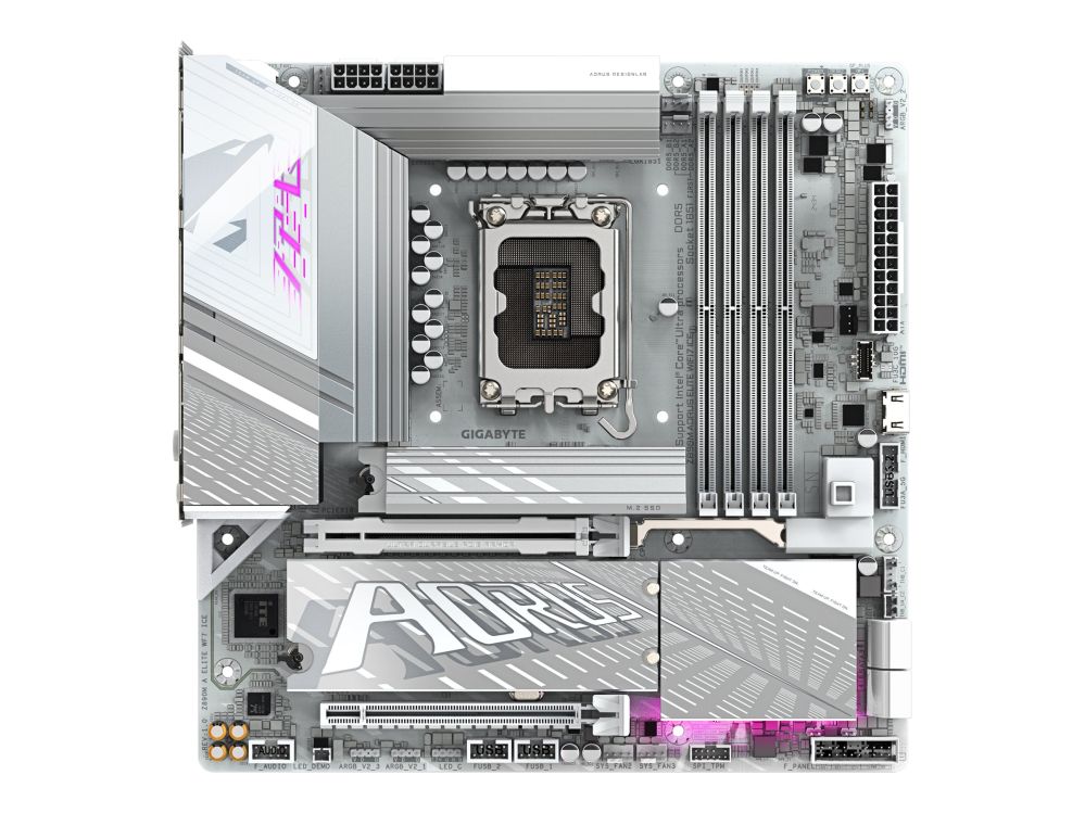 Motherboard for Intel processors Gigabyte Z890M AORUS ELITE WIFI7 ICE |
