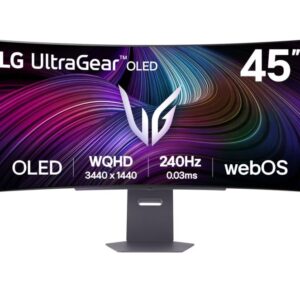 Monitorid LG  45GX90SA-B 45" UltraGear Curved OLED, 21:9, 3440x1440, 275cd/m2, 0.03s/HDMI, DisplayPort, USB | 