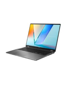 Laptop computer Asus  Vivobook 16 Flip TP3607SH-RJ013W | Matte Gray | 16 " | OLED | Touchscreen | 3K | 2880 x 1800 pixels | Glossy | Intel Core Ultra 7 | 258V | 32 GB | LPDDR5X | Solid-state drive capacity 1000 GB | Intel Arc Graphics | Windows 11 Home | 802.11be | Bluetooth version 5.4 | Keyboard language English | Keyboard backlit | Warranty 24 month(s) 