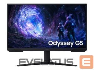Monitoriai Samsung  Odyssey G5 G51F | 27 " | VA | QHD | 16:9 | 180 Hz | 1 ms | 2560 x 1440 pixels | 300 cd/m² | HDMI ports quantity 2 | Black 