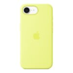 Чехол на заднюю панель Apple  iPhone 16e Silicone Case – Neon Yellow |