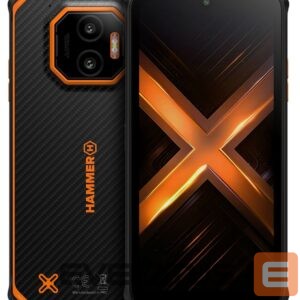 Nutitelefon Hammer  Energy X2 | Orange | 6.1 " | IPS | 1560 x 720 pixels | Mediatek | Internal RAM 6 GB | 128 GB | Dual SIM | 4G | Main camera resolution 50 MP | Android | 15 | 5000 mAh