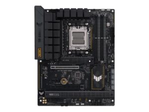 Motherboard for Intel processors Asus  TUF GAMING B650-PLUS | Processor family AMD B650 | Processor socket 1 x Socket AM5 | 4 DIMM slots - DDR5, non-ECC, ECC, on-die ECC, unbuffered | Supported hard disk drive interfaces SATA-600 (RAID), 3 x M.2 | Number of SATA connectors 4 