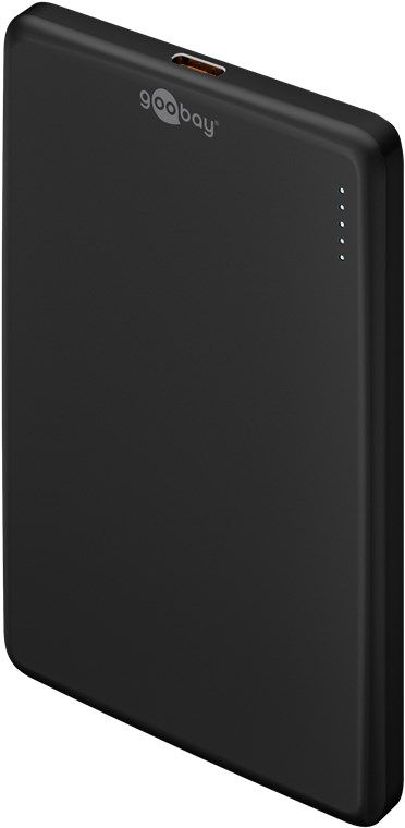 Väline aku Goobay Magnetic Wireless Power Bank | 70182 | 5000 mAh | USB-C | Black