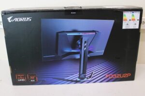 Monitoriai Gigabyte  SALE OUT.  MONITOR 31.5" AORUS FO32U2P EK, DEMO | AORUS FO32U2P EK1 | 31.5 " | UHD | 16:9 | 240 Hz | 0.03 ms | 3840 x 2160 pixels | 250 cd/m² | HDMI ports quantity 2 | Black | Warranty 34 month(s) | DEMO 