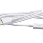 Kabelis Samsung - ECB-DU4AWE Samsung microUSB Data Cable 1m White (Bulk)