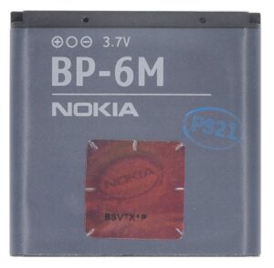Battery Nokia  BP-6M Nokia Battery 1070mAh Li-Ion (Bulk)