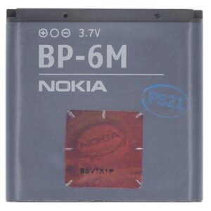 Battery Nokia  BP-6M Nokia Battery 1070mAh Li-Ion (Bulk)