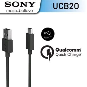 Cable -  UCB-20 Sony USB-C Data Cable 3A 1m Black (Bulk) 