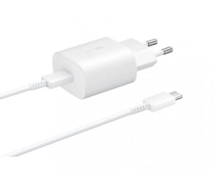 Adapteris Samsung  EP-TA800XWE Samsung 25W Travel Charger USB-C Data Cabel White