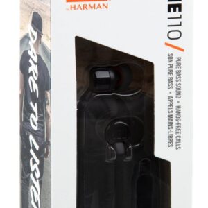 Audio cable JBL - JBL T110 In-Ear Headset 3,5mm Black 