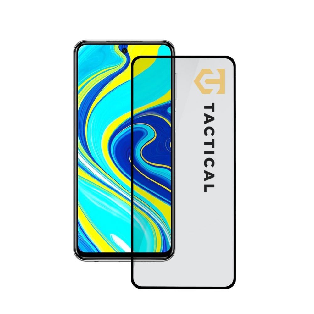 Protective glass Tactical - Tactical Glass Shield 5D for Xiaomi Redmi Note 9 Pro/9S/9 Pro Max Black