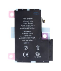 Battery -  Battery for iPhone 12 Pro Max 3687mAh Li-Ion (Bulk)