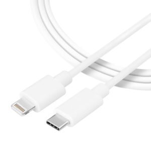 Cable Tactical - Tactical Smooth Thread Cable USB-C/Lightning 1m White 