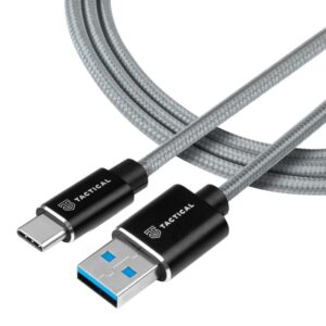 Cable Tactical  Tactical Fast Rope Kevlar Cable USB-A/USB-C 0.3m Grey 