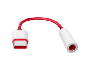 Cable -  OnePlus USB-C to 3,5mm Adapter Red (Bulk)