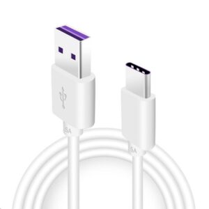 Cable Huawei  Huawei Original Quick Charger USB-C Data Cable 5A 1m White (Service Pack)