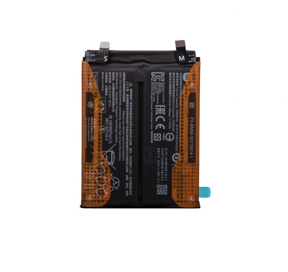 Battery Xiaomi - BM58 Xiaomi Original Battery 5000mAh (Service Pack)