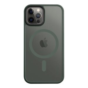 Tagakaaned Tactical - Tactical MagForce Hyperstealth Cover for iPhone 12/12 Pro Forest Green 