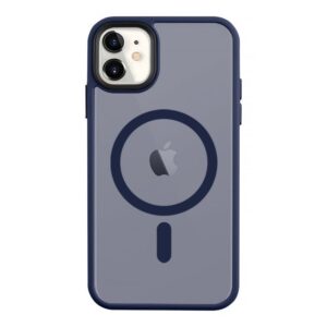 Tagakaaned Tactical - Tactical MagForce Hyperstealth Cover for iPhone 11 Deep Blue 