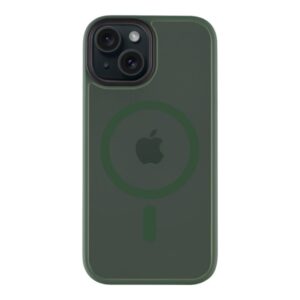 Back panel cover Tactical - Tactical MagForce Hyperstealth Cover for iPhone 15 Forest Green 