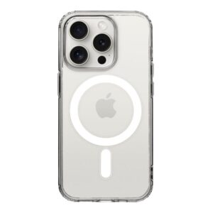 Tagakaaned Tactical - Tactical MagForce Cover for Apple iPhone 15 Pro Transparent 