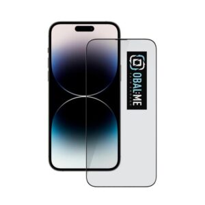 Protective glass -  OBAL:ME 5D Glass Screen Protector for Apple iPhone 14 Pro Max Black
